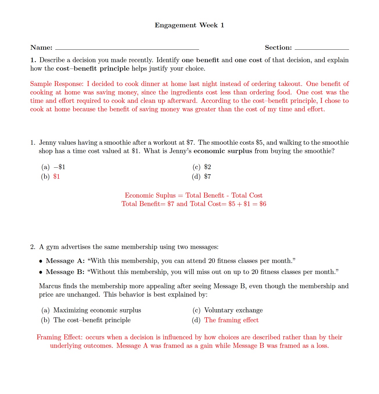 Preview of Principles practice materials